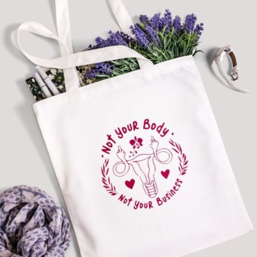 Not‎ Your Business Canvas Tote